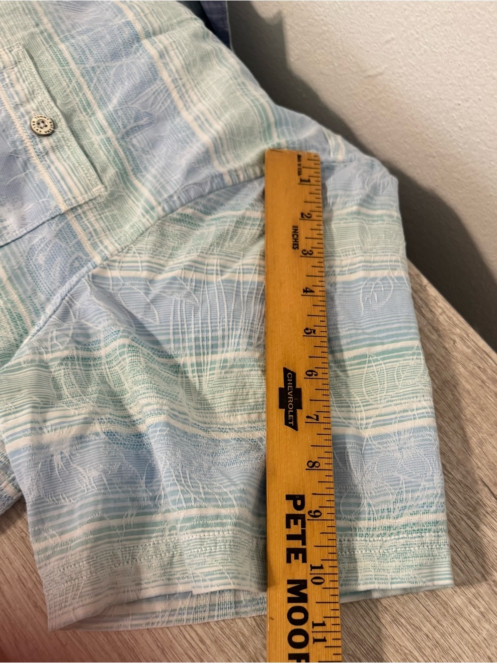 Tommy Bahama Sardinia Stripe Cotton Button Up Shirt Tropical Hawaiian NWT XL - Picture 9 of 10
